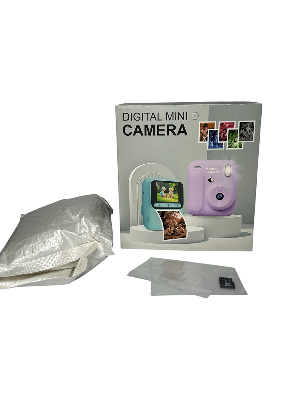 Micros Digital Mini Camera - Purple & Teal Accents NEW in box